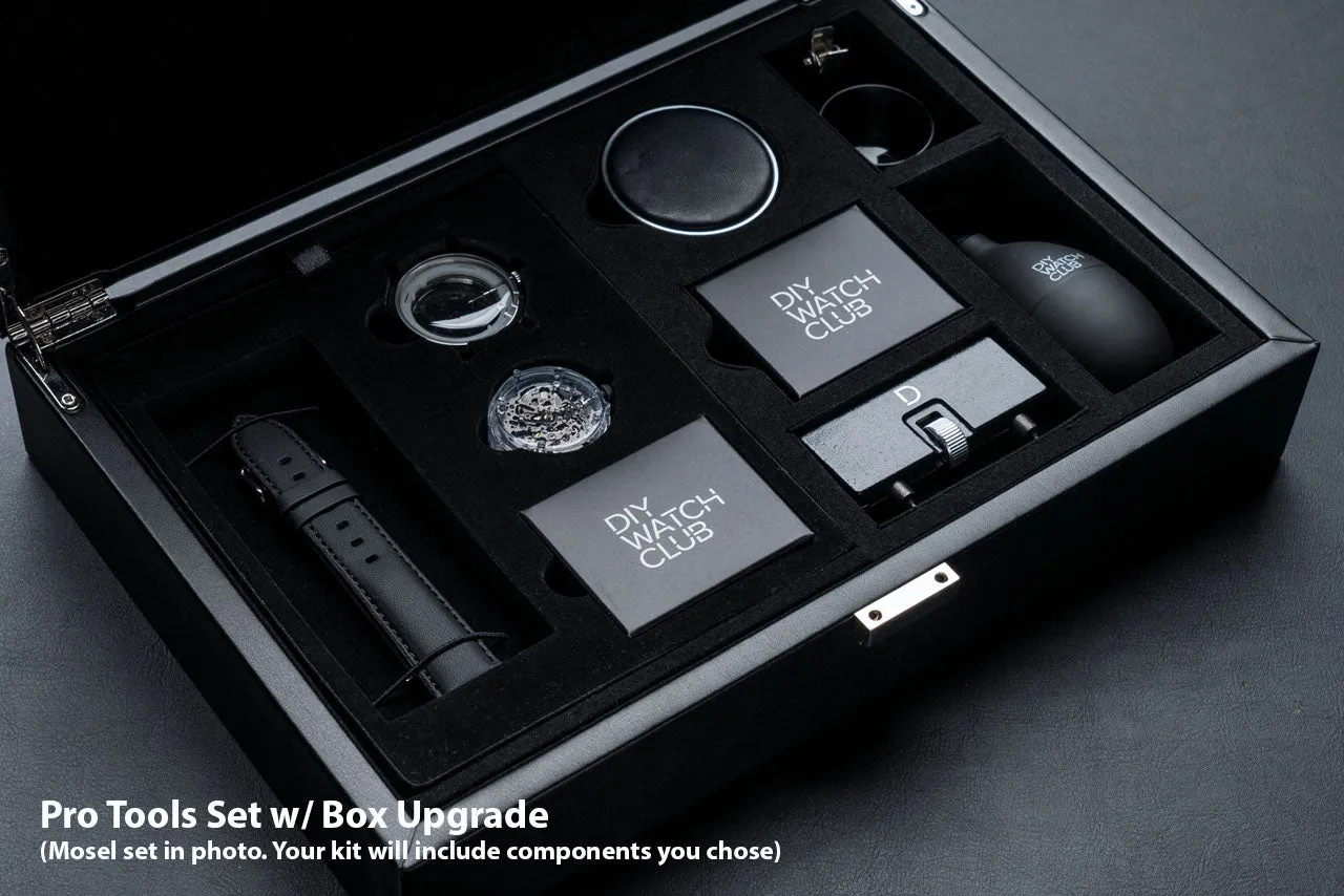 Swiss movement DIY Watch Kit | PVD Pilot Watch with Sellita SW200-1 |DWC x EONIQ Signature Master Aviator