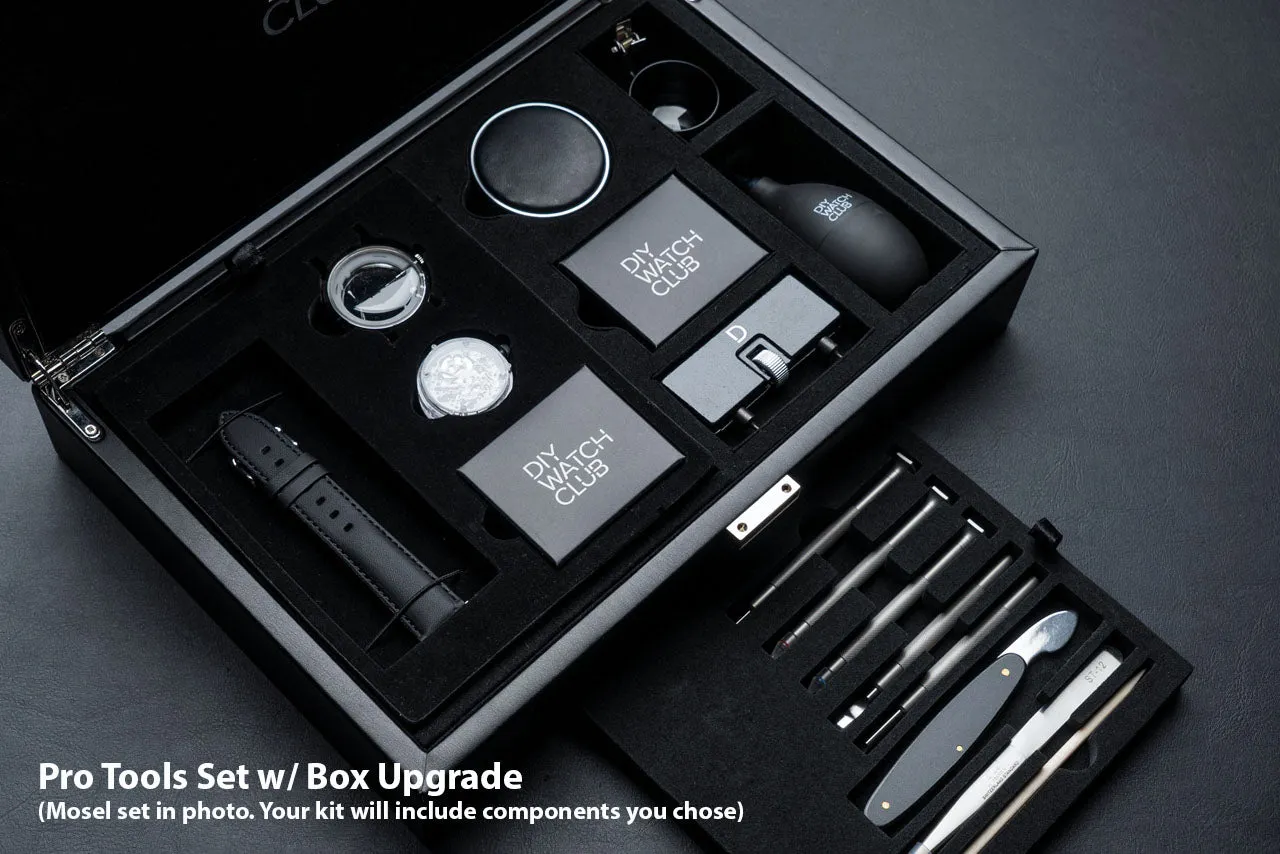 Swiss movement DIY Watch Kit | PVD Pilot Watch with Sellita SW200-1 |DWC x EONIQ Signature Master Aviator