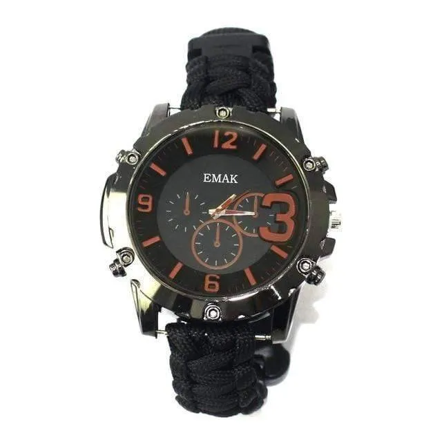 Tactical Rescue Paracord Watch