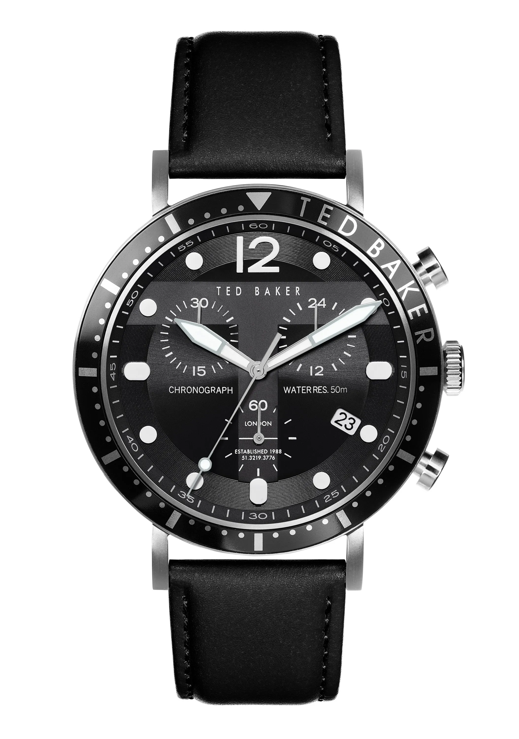 Ted Baker Black Dial Men Watch - BKPMRS204