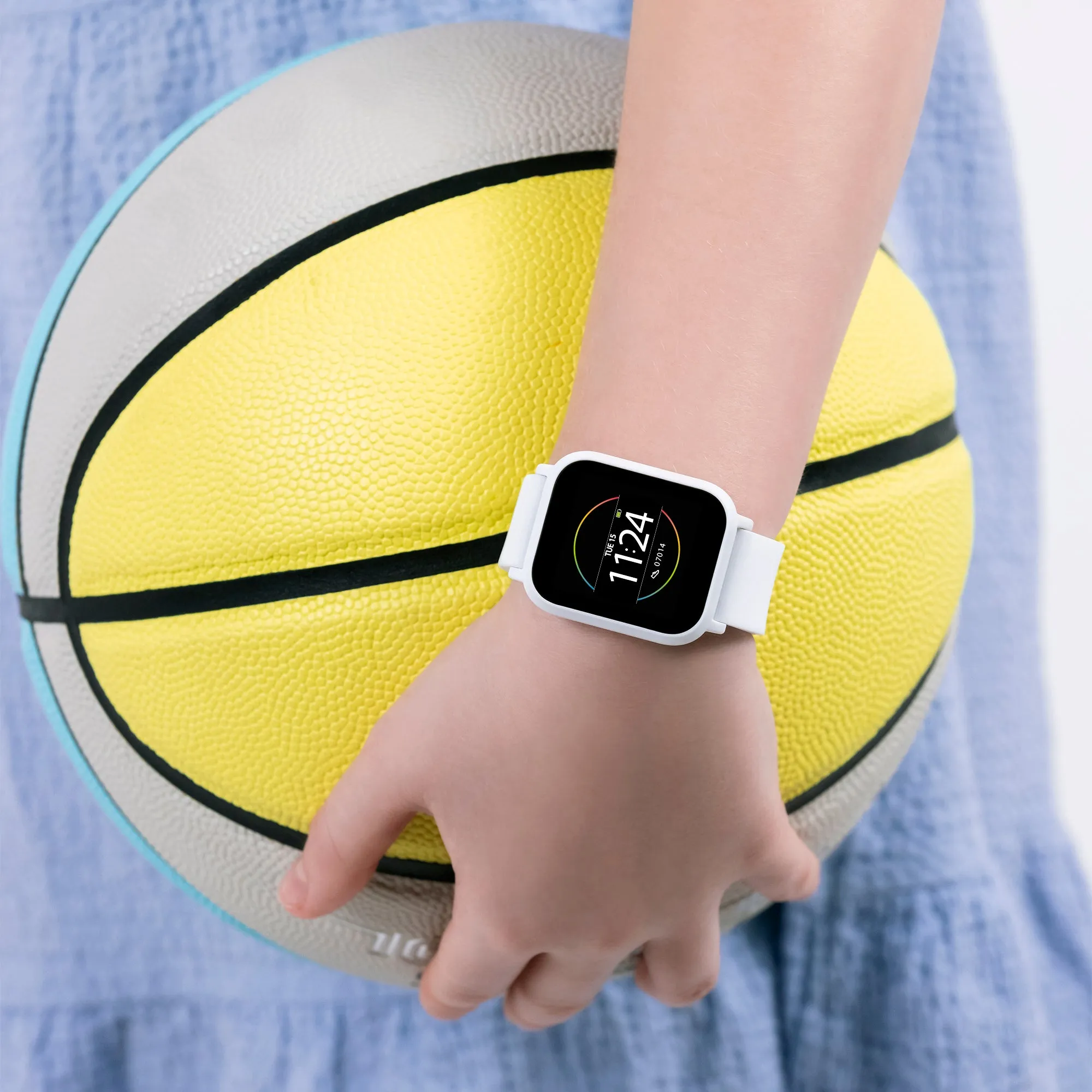 Tikkers Series 10 White Smart Watch with TWS