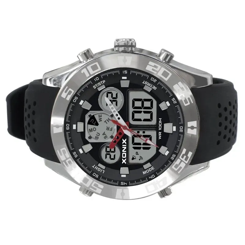 TOP Men Sports Watches Waterproof 100m Analog-Digital Watch Running Swimming Diving Wristwatch Relojes Hombre Montre Homme MY
