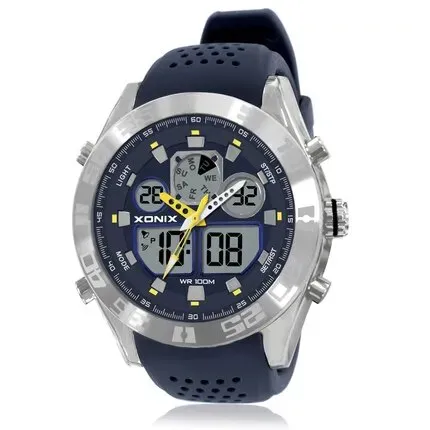 TOP Men Sports Watches Waterproof 100m Analog-Digital Watch Running Swimming Diving Wristwatch Relojes Hombre Montre Homme MY