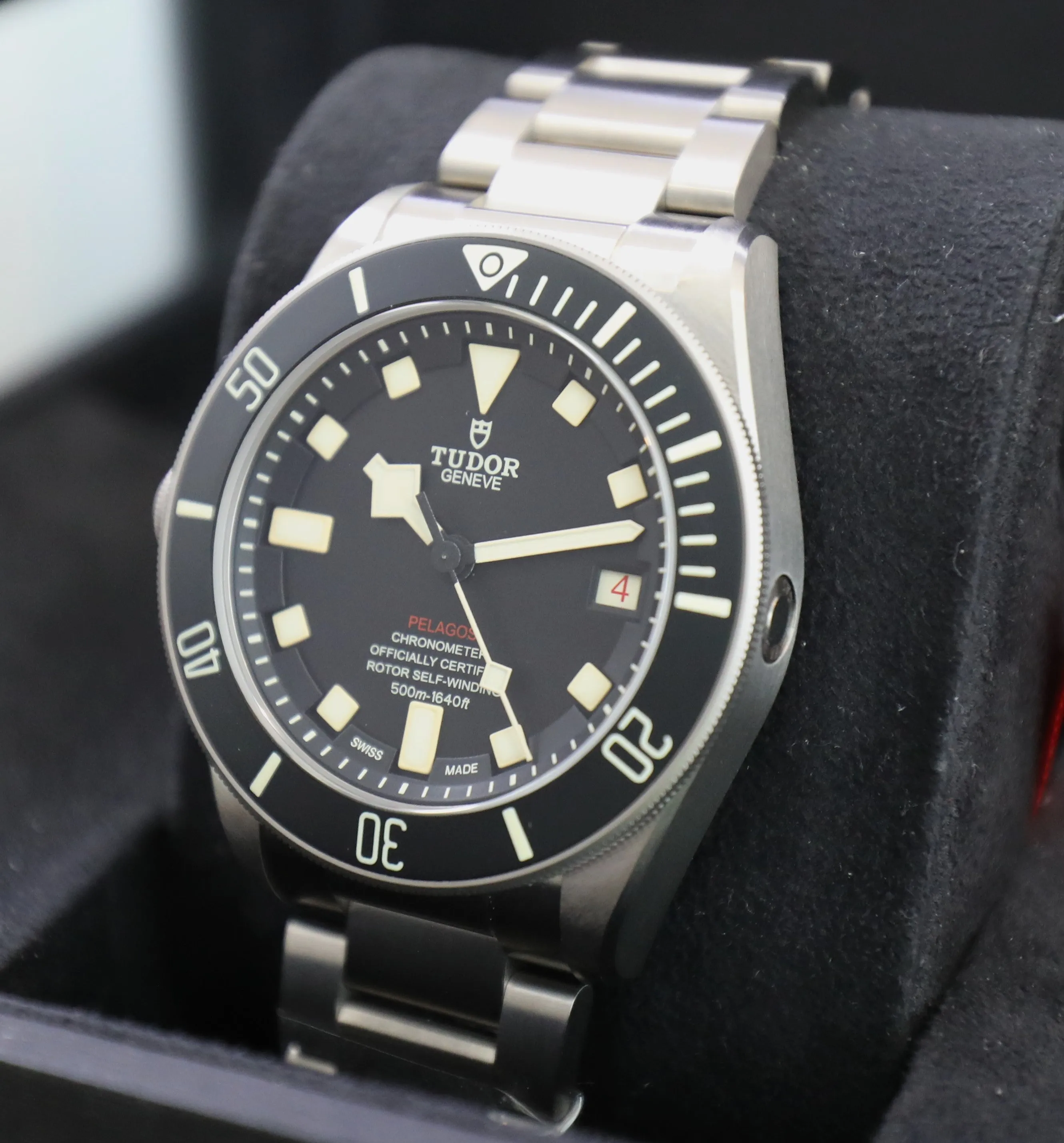 Tudor Pelagos – Titanium – 42mm – LHD Lefty – New – Full Set
