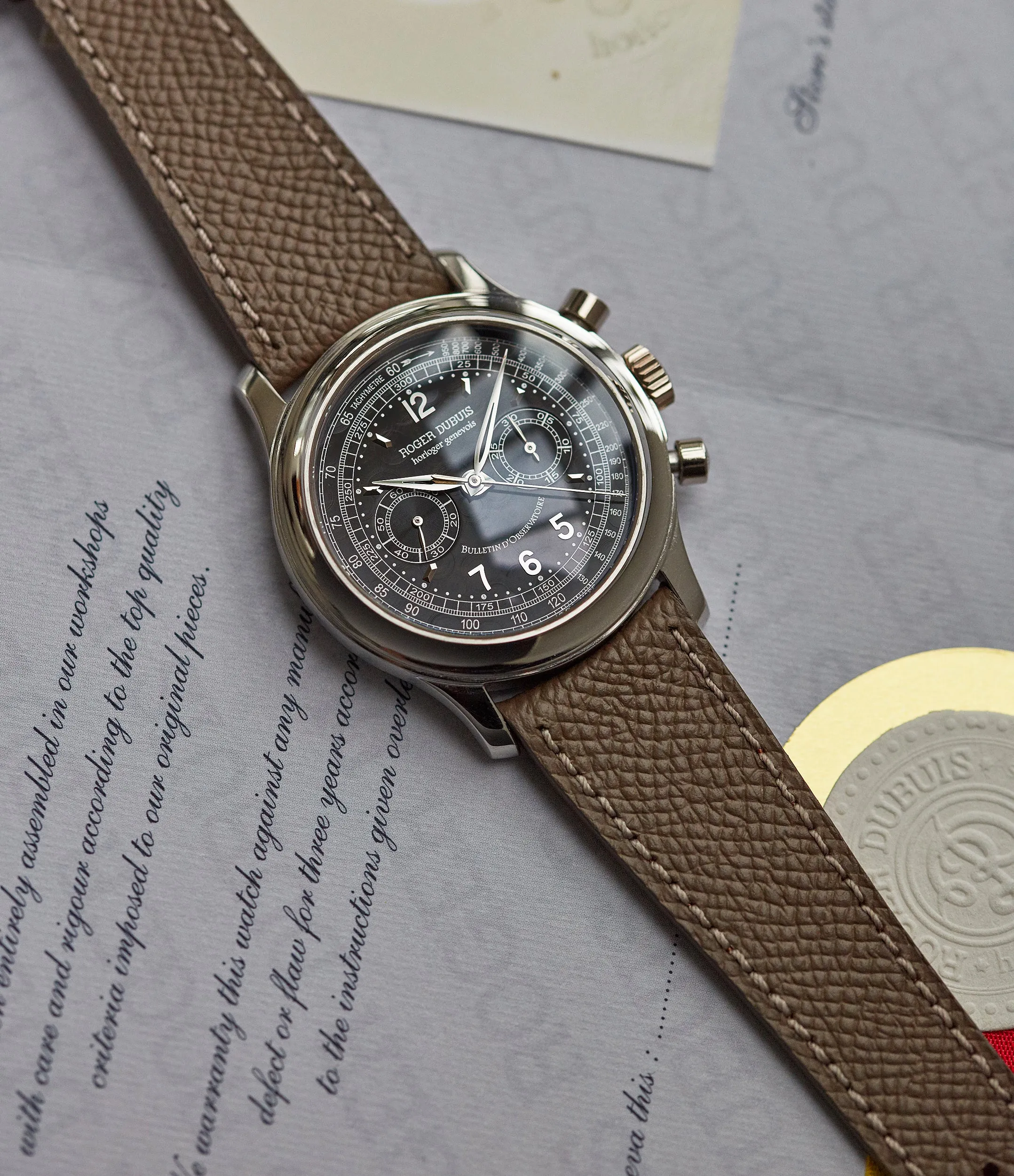 Unique Hommage Chronograph H40 | Platinum