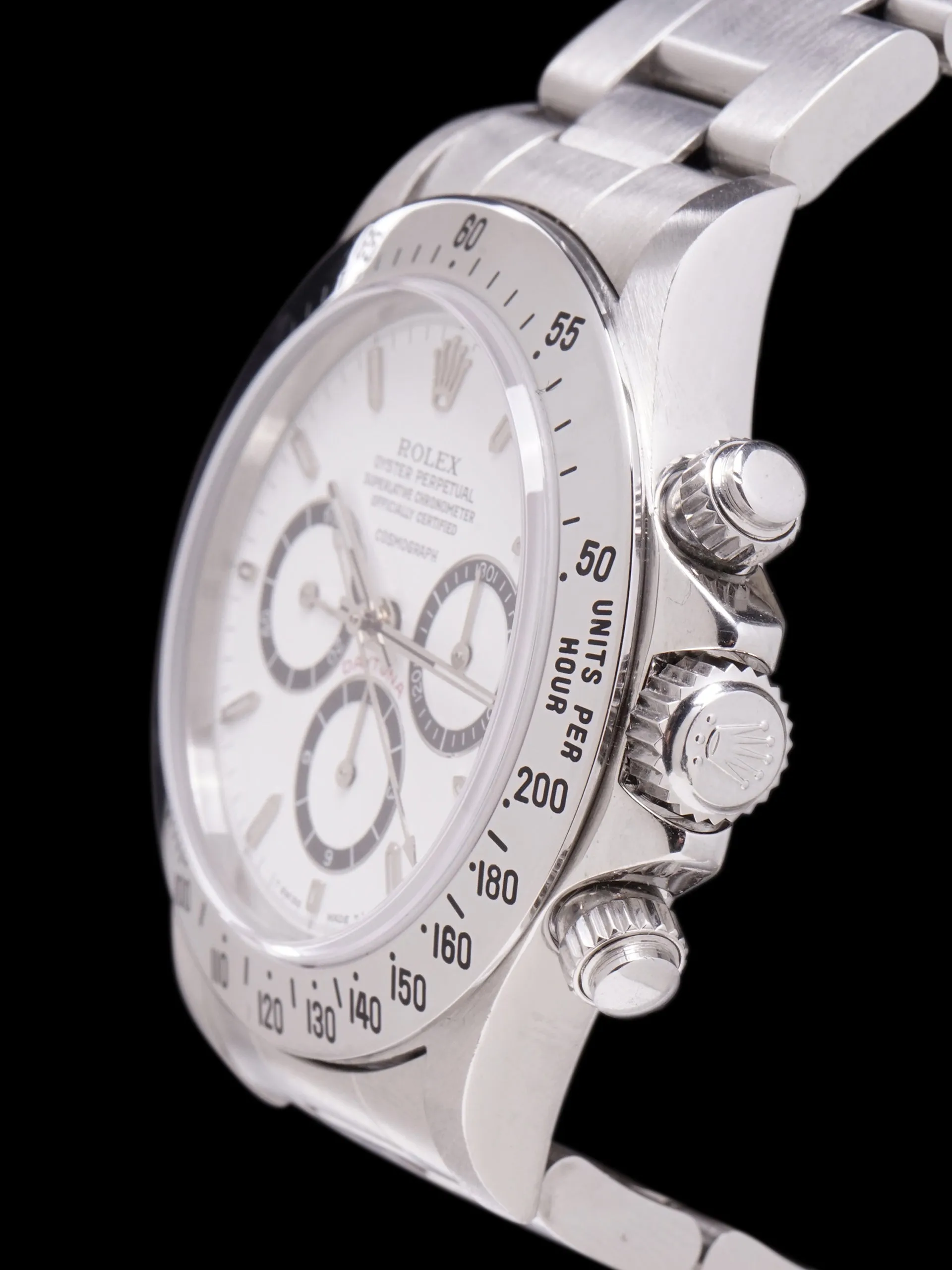 *Unpolished* R-Serial 1988 Rolex Zenith Daytona (Ref. 16520) Mk. I “Floating Cosmograph” W/ Box, Papers & RSC Paper