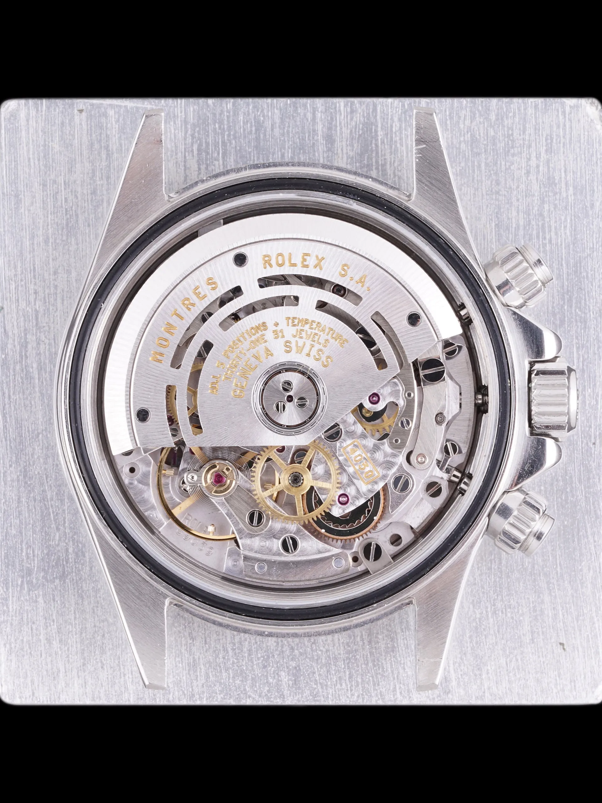 *Unpolished* R-Serial 1988 Rolex Zenith Daytona (Ref. 16520) Mk. I “Floating Cosmograph” W/ Box, Papers & RSC Paper