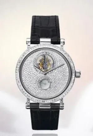 Van Cleef & Arpels Midnight Tourbillon Vendome  18K White Gold & Diamonds Unisex Watch