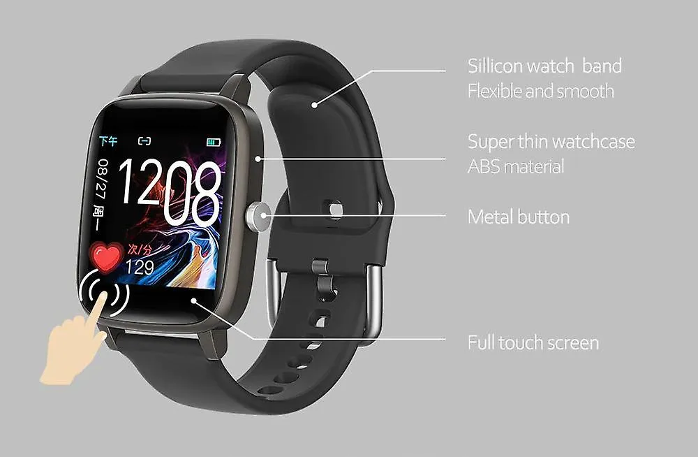Watches smart watch women men smartwatch for android ios electronics smart clock fitness 1.4 Inches