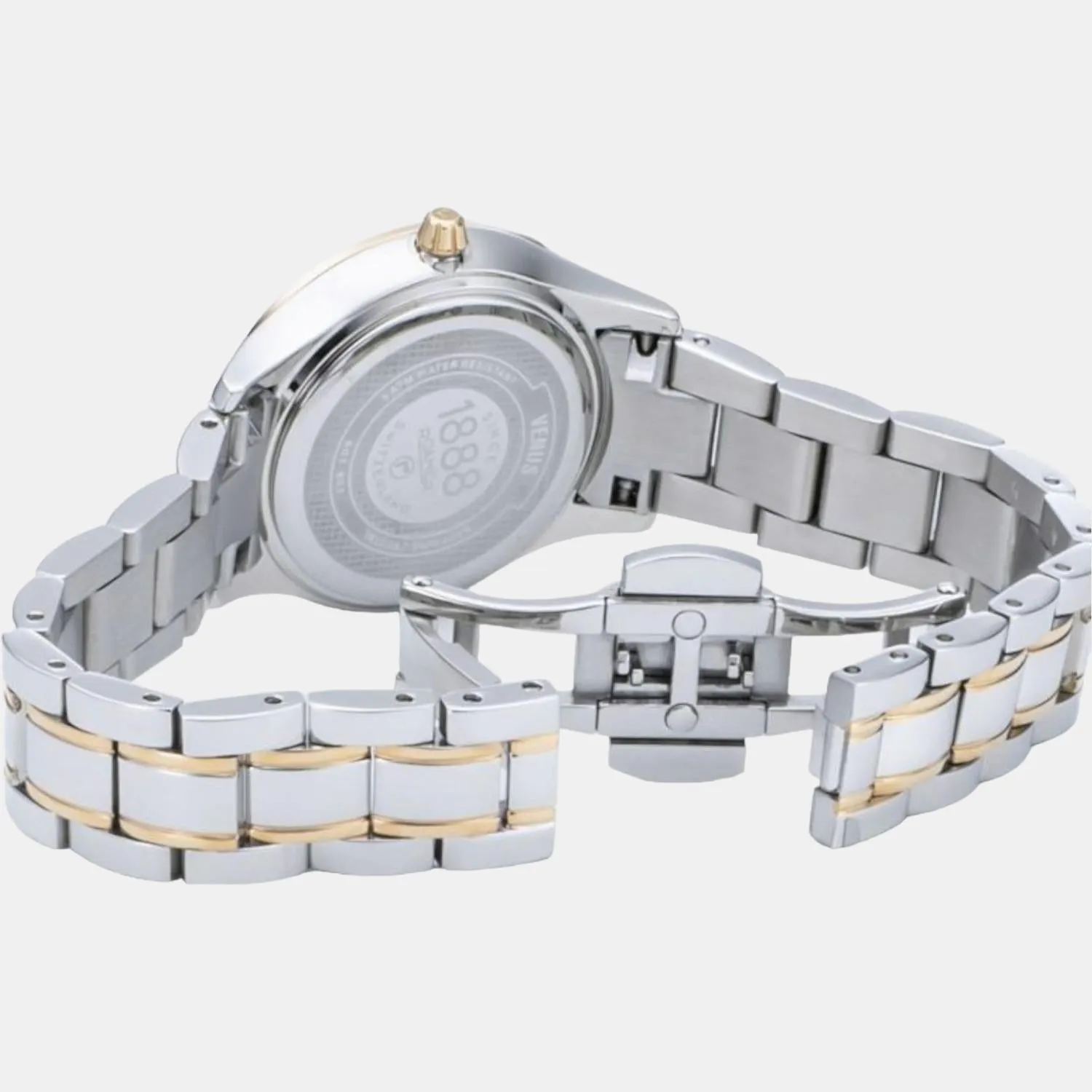 Women Green Analog Stainless Steel Watch 601857 47 59 20